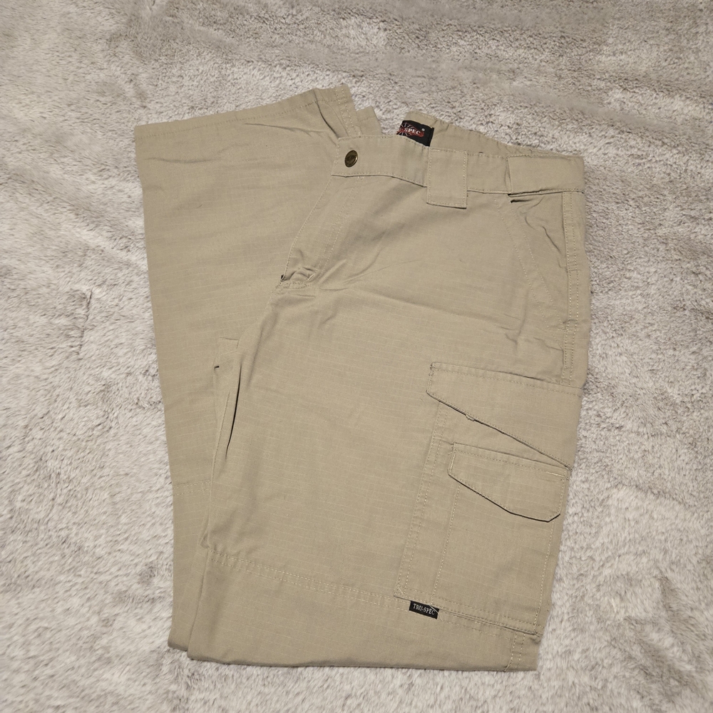 Women's Tan Straight Leg Pants